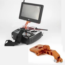 RC FPV Monitor Del Supporto Del Display Staffa Di Montaggio Per DJI JR Futaba Frsky FS-i6 JR Radiolink Trasmettitore at9 In Lega di Alluminio