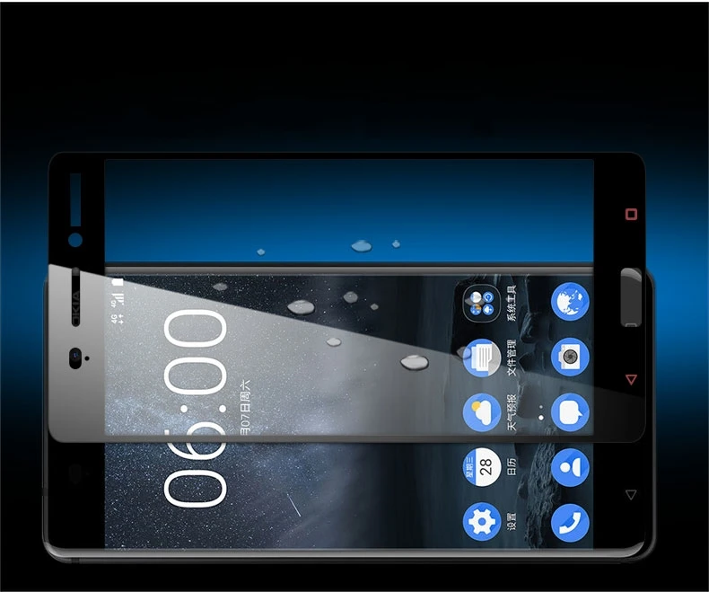 100 шт/партия 3D закаленное стекло для Nokia 6 полное покрытие экрана Взрывозащищенная защитная пленка для Nokia 6