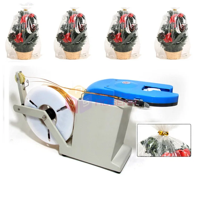 Decorative Metallic Ribbon Twist Tie Machine for Candy Tying Packaging