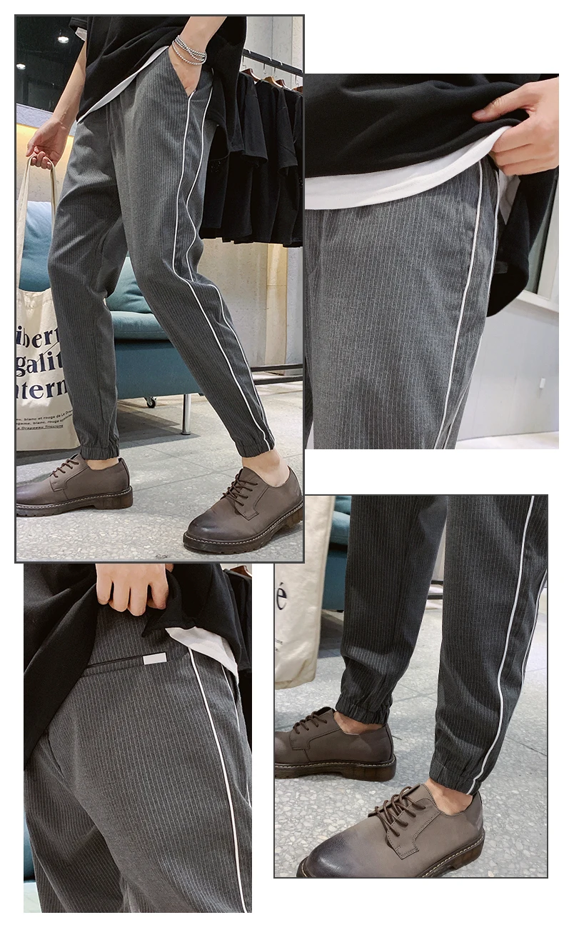 Хип-хоп шаровары мужские брюки брендовые Модные Повседневные в Корейском стиле уличные джоггеры брюки Мужской дизайнерский Топ