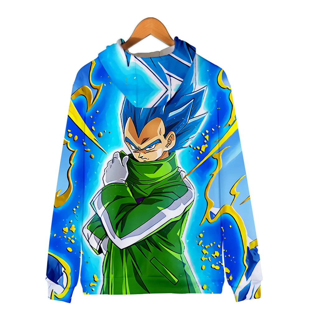 Горячие Dragon Ball мужские толстовки на молнии/женские толстовки с капюшоном Dragon Ball Z Super Broly на молнии с капюшоном аниме Гоку мужчины s загрязнители