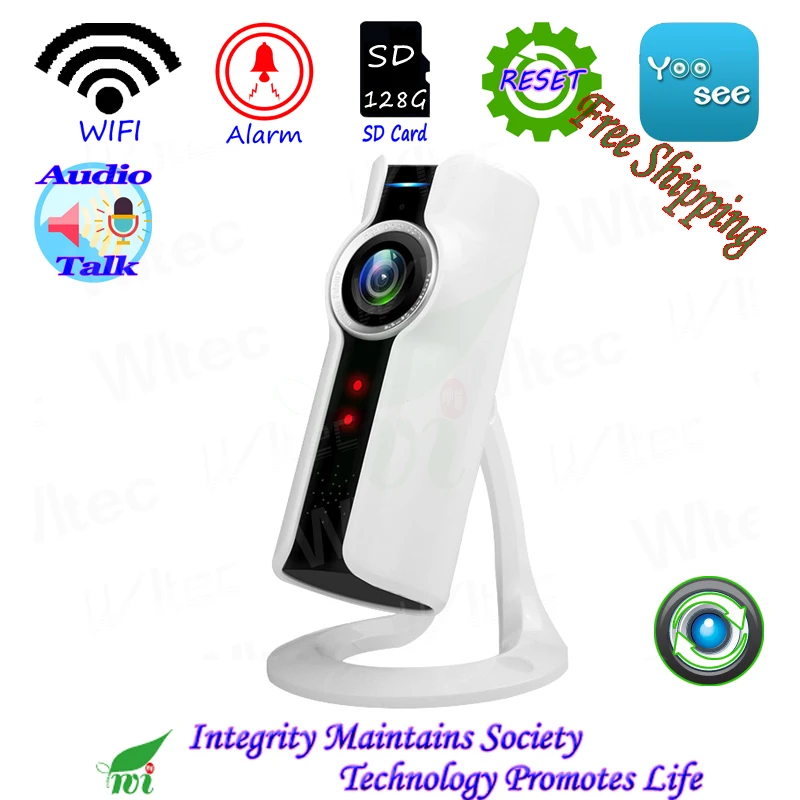 НЛО Panronama Камера WI-FI 960 P Камера ONVIF P2P IP Cam сеть видеонаблюдения monito sd-карта Live обсуждение ИК-ночной образ