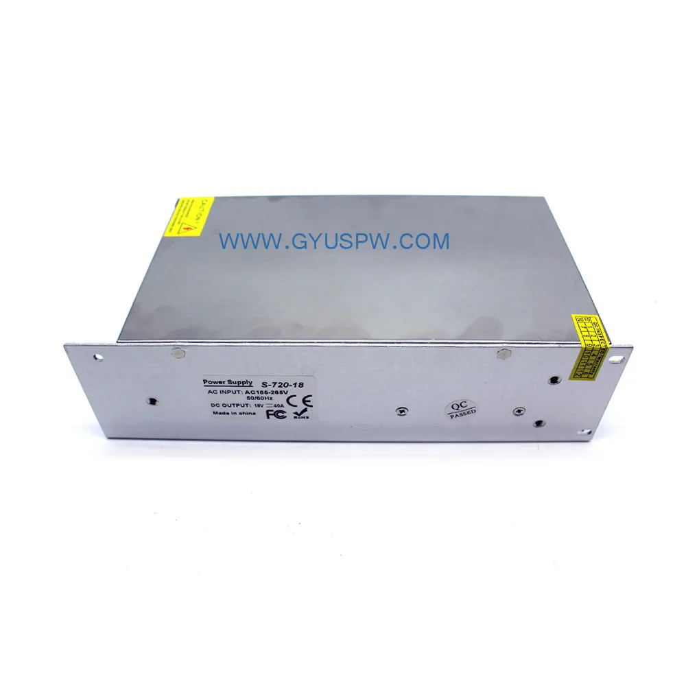 Импульсный источник питания DC 18V 40A 720W одиночный выход Индикатор питания трансформатор 220v 110v AC к DC24V SMPS для cctv светодиодный свет