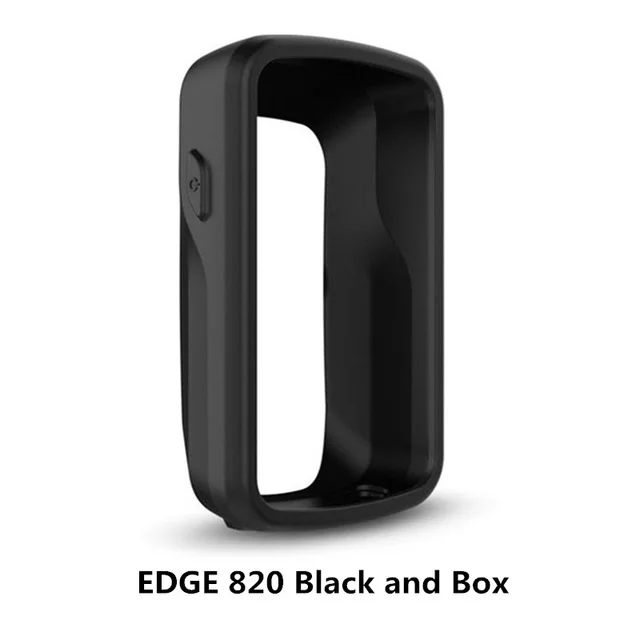 Garmin EDGE 820 gps Горный/мотоциклетные силиконовые защитные чехлы в коробке - Цвет: black with box