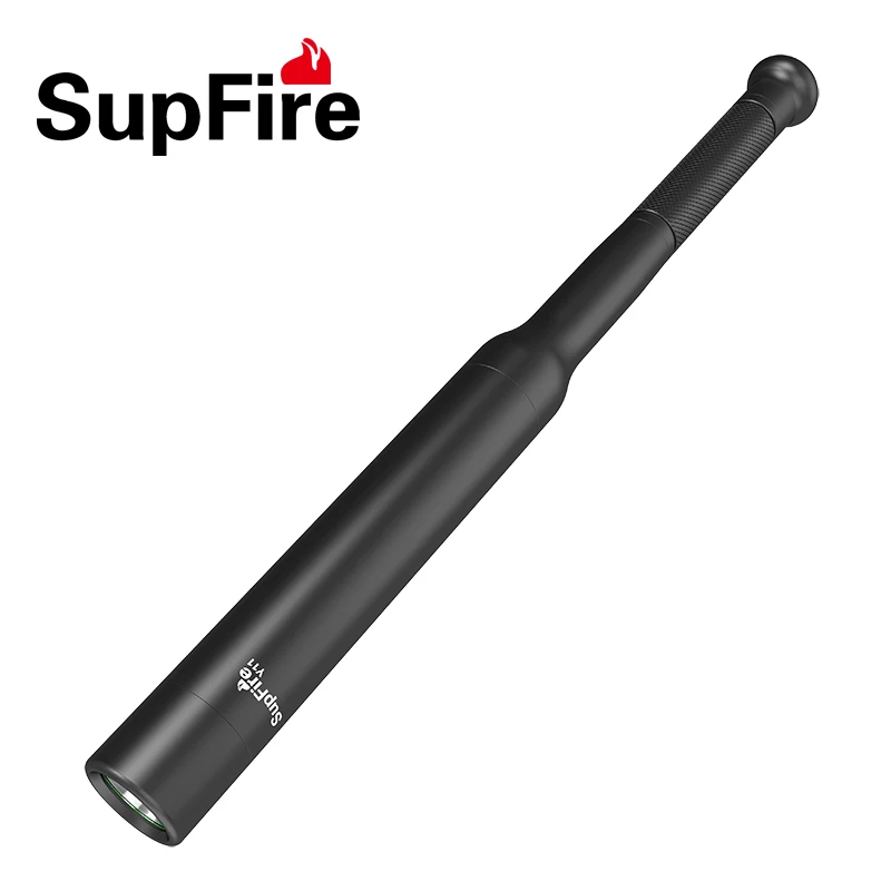 

5 Light Gears CREE T6 1000 Lumen Super Bright Baseball Bat Shape LED Flashlight for Security Self Defense, Outdoor Activities