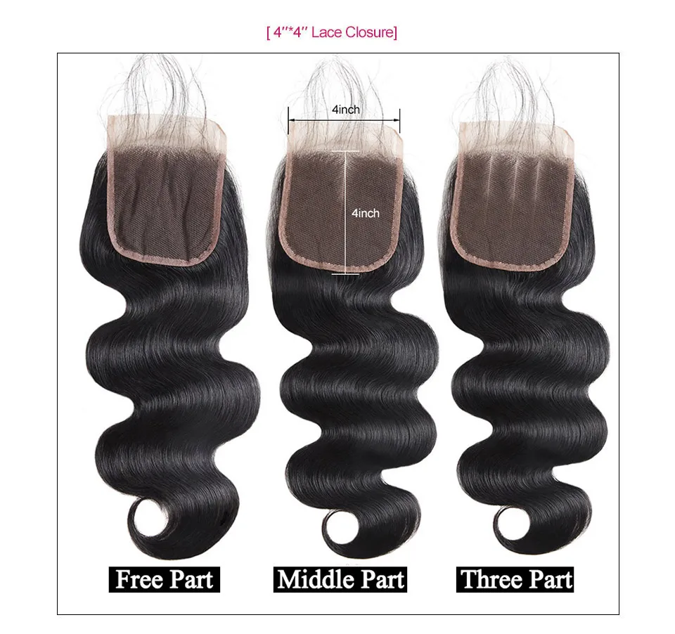 ishow body wave lace closure (3)