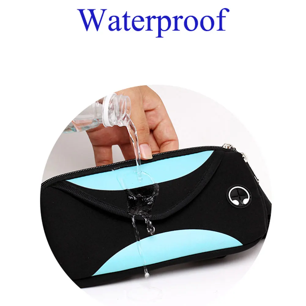 Открытый спортивные сумки Для женщин бег аксессуары Водонепроницаемый Gym Bag телефон Поясные Сумки Велоспорт мотоцикл сумка на ремне для