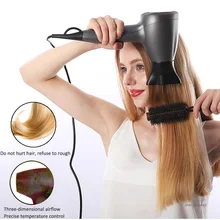 Постоянная температура горячая холодная фен для волос домашняя отрицательная ионизация волос воздуходувка коммерческий 6 передач машина для сушки волос 110 В/220 В 1 шт
