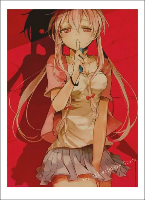 Future Diary Mirai Nikki Amano Yukiteru Gasai Yuno kraft poster retro  Poster wall sticker Japanese Anime Poster/904 - AliExpress