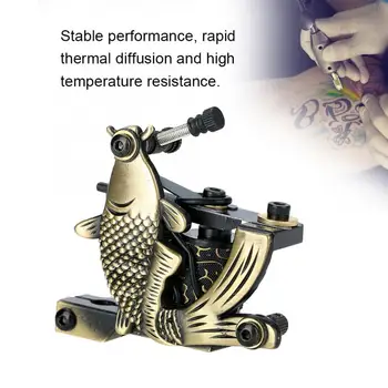 

Tattoo Machine Professional Alloy Tattoo Machine Copper Coils Tattoo Shader Machine Gun Permanent Make Up Machine