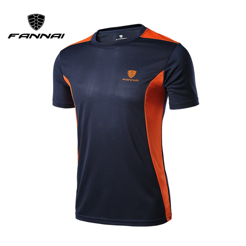 Mens Quick Dry Wicking Sport T-Shirts Short Sleeve Workout Activewear Shirt Top