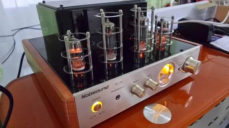 Potência de Saída Amplificador de Potência de Alta w + 25 Nobsound Tubo Amplificador Classe um Fidelidade Versão Clássica Comum 25 w Ms-10d