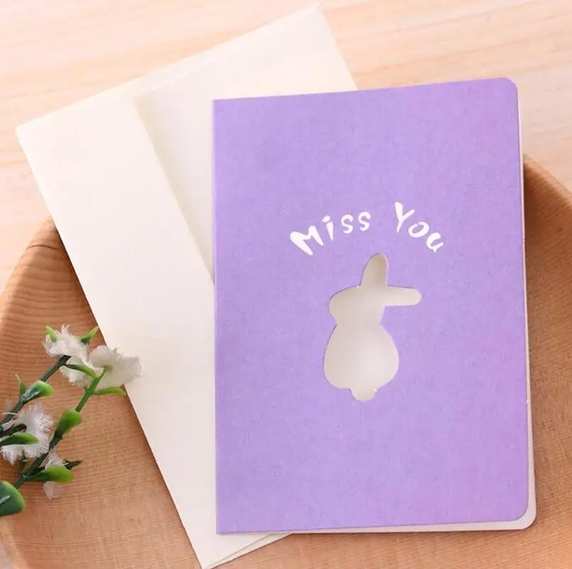 

Candy-colored Creative Hollow Card Greeting Card Valentine's Day Greeting Card Greeting Card Festival Party Supplies DIY Gifts