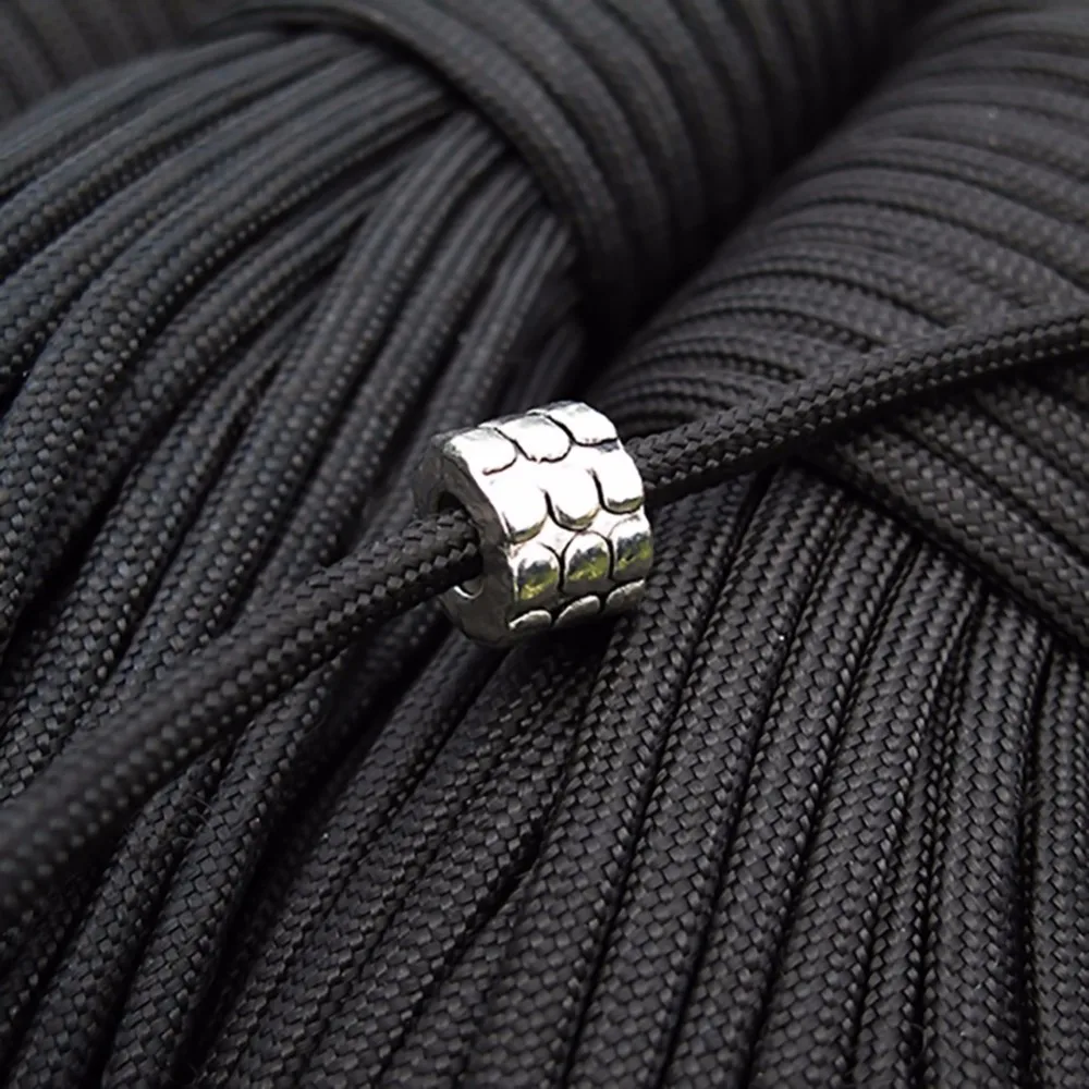 

1pc Paracord Beads Metal Charms Paracord Bracelet Accessories Survival DIY Pendant Buckle for Paracord Knife Lanyards