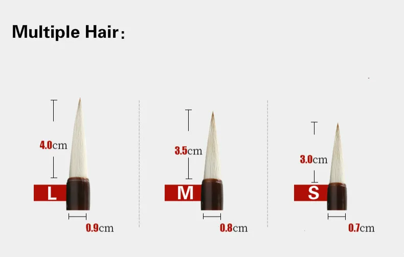 Высокое качество китайской каллиграфии кисти набор ручек множество волокон/Weasel кисти для рисования кисточки для письма the Scholar's Four Jewels