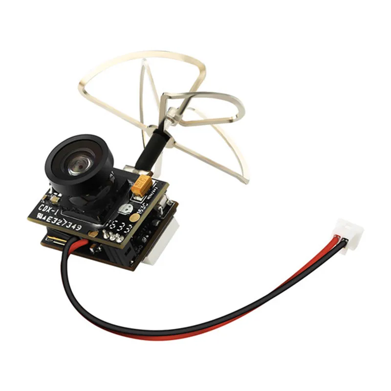Оригинальная камера TX02 Super Mini AIO 5 8G 40 каналов 200 мВт VTX 600TVL 1/4 Cmos FPV Для мультикоптера