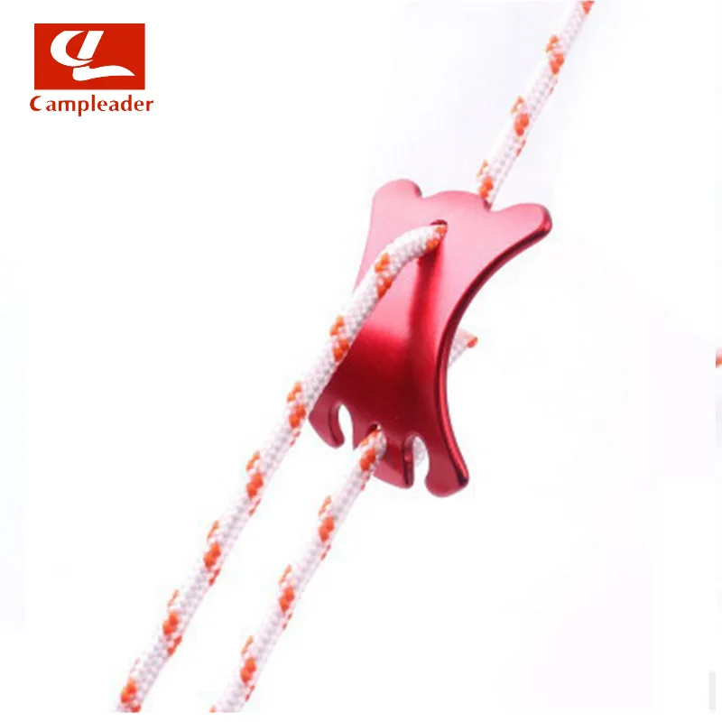 

Campleader 10pcs Antislip Camping Hiking Tightening Hook Quick Knot Tent Wind Rope Buckle 2 hole Wind Rope Buckles Multi Tool
