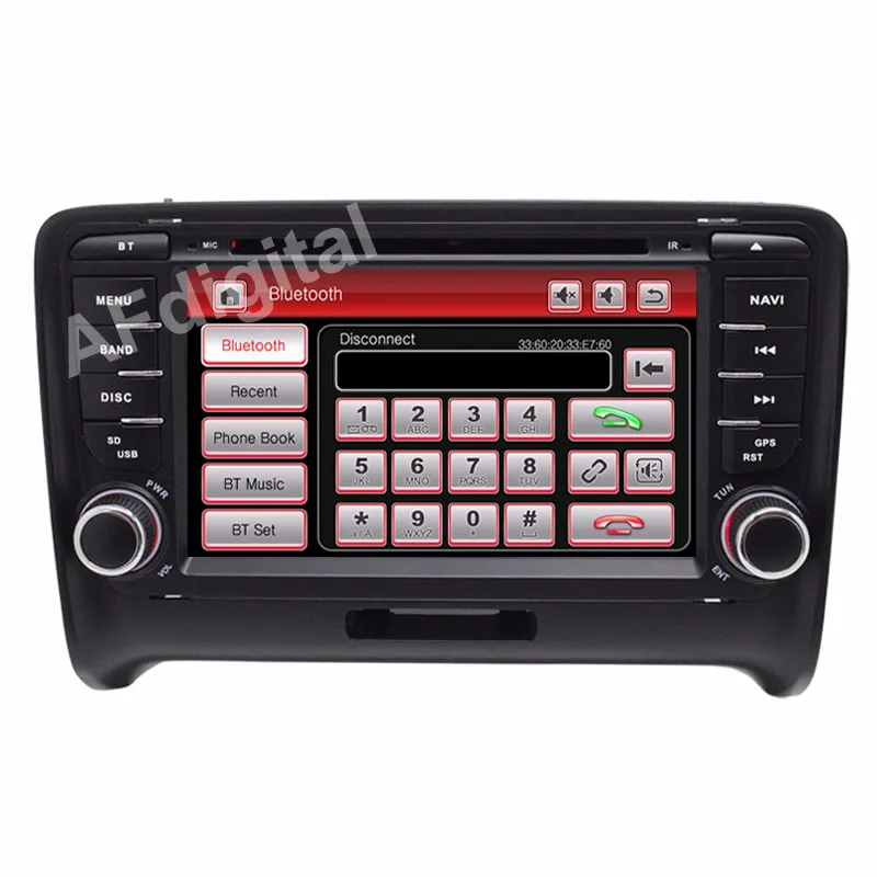 Бесплатная доставка Wince 6 0 7 дюймов 2 Din в тире Автомобильный DVD GPS Радио