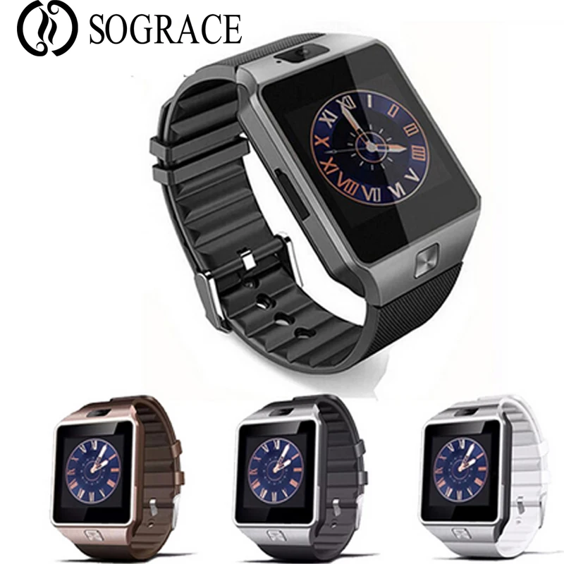 

DZ09 WristWatch Bluetooth Smart Watch Sport Pedometer With SIM Camera Smartwatch For Android Smartphone Russia T15 good than A1