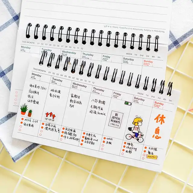 daily agenda planners