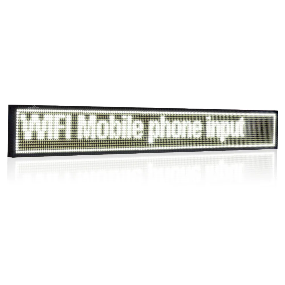 27-in Android white WIFI LED Sign wireless programmable rolling information P5 Advertising Indoor led display screen 27-in Android white WIFI LED Sign wireless programmable rolling information P5 Advertising Indoor led display screen
