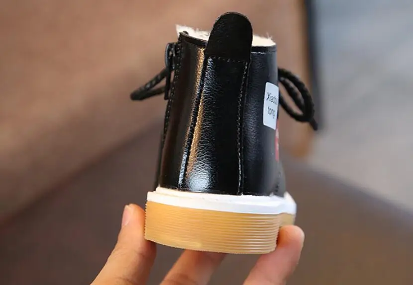 Children's plus velvet snow boots-23