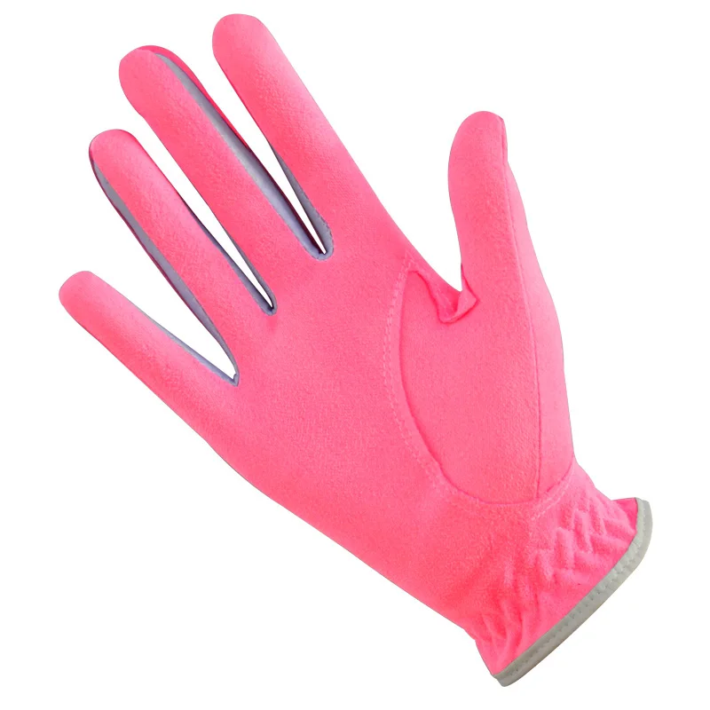 Аутентичные перчатки для гольфа женские модели тканевые перчатки из волоконного волокна высокоэластичные сетчатые мягкие износостойкие дышащие влагонепроницаемые