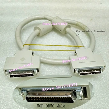 

80cm Male to Male DB50 50P SCSI Cable Small Computer System Interface HDD Data Cable CN50 SCSI Line 50P DB50 Hard Disk Data Line