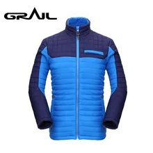 GRAIL новая поли-заполненная подкладка из хлопка куртка открытый термальный поход пальто водоотталкивающая ветрозащитная куртка мужская 6019A