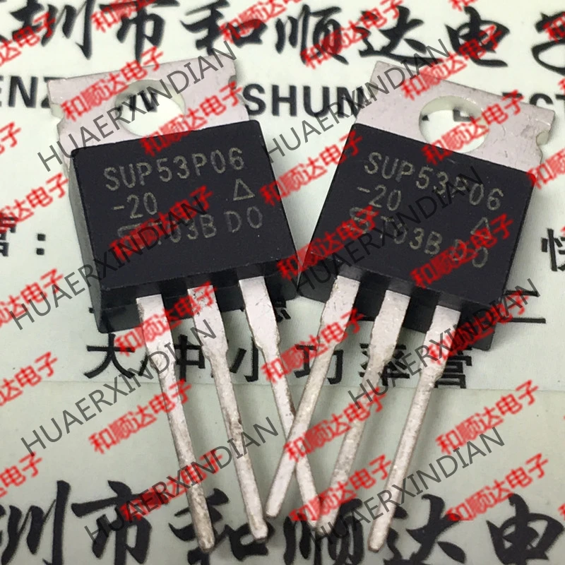Новый оригинальный SUP53P06 20 220 60В 53а|Индукторы| |