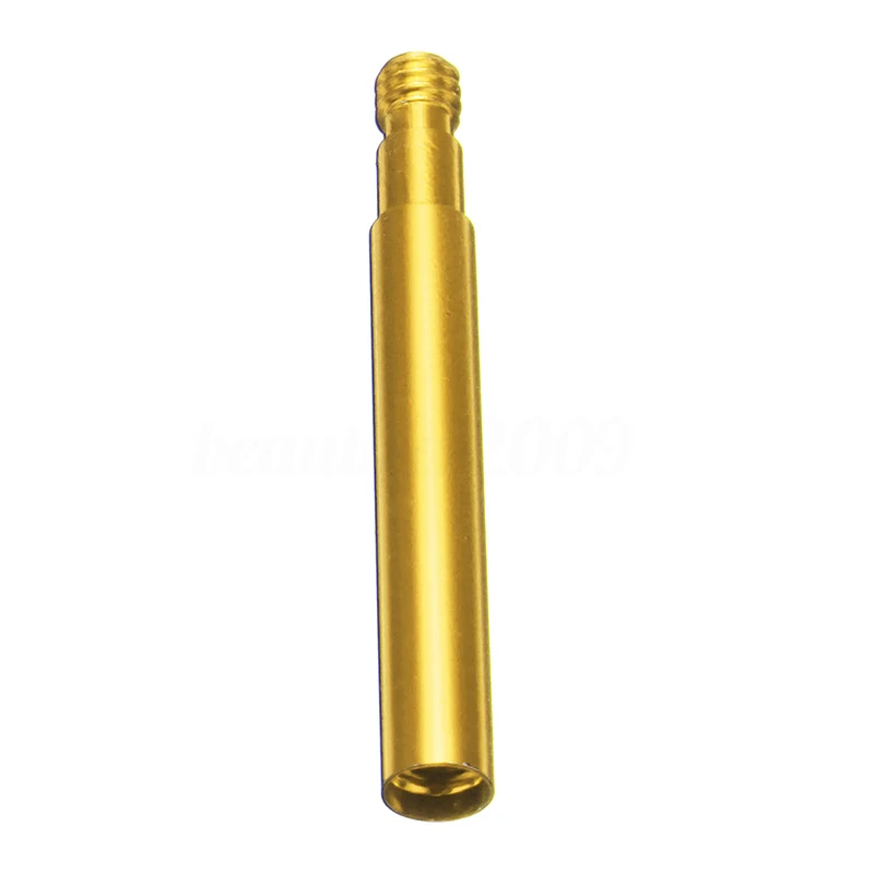 

Universal Tube Presta Valve Extension Tubular Extender For Bicycle 40/50mm Gold