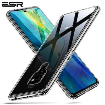 

ESR Tempered Glass Case for Huawei Mate 20 Cover Full Coverage Ice Crystal Cover for Huawei Mate 20 Pro Tempered Glass Cases