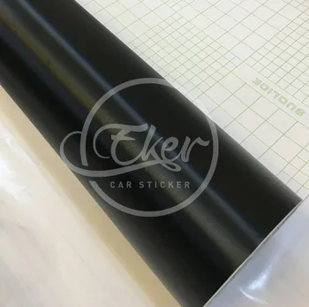 

EKER CAR STICKER 1.52x30M 5FTx98FT Free Shipping Air Bubble Free Brushed Aluminum Dark Black Car Wrap Vinyl Film Car Sticker