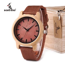 BOBO BIRD WD09 2017 Pretty Wood Wristwatches Japan Miyota Movement Watch Fashion Brand Designer Bamboo Wooden