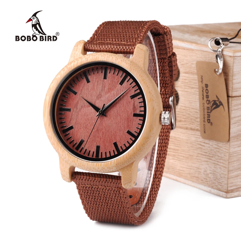 Деревянные наручные часы BOBO BIRD WD09, японские наручные часы Miyota, модные брендовые дизайнерские бамбуковые деревянные часы OEM - изображение