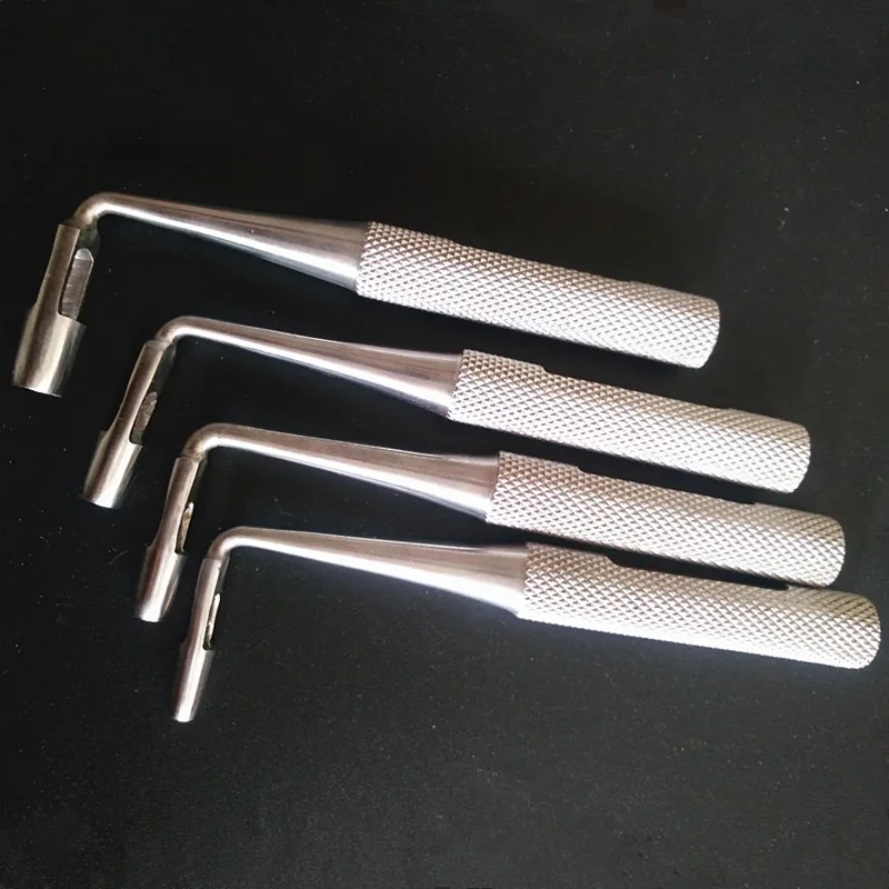 

1 Piece Dental Surgical Implant Reusable Tissue Punch Offset Angled or Straight Stainless Steel New