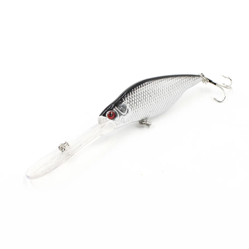 

1pcs/lot 11.5cm 10g Minnow Fishing lure Pesca Wobblers Crank isca artificial Baits Big tongue Crankbaits carp fishing lures