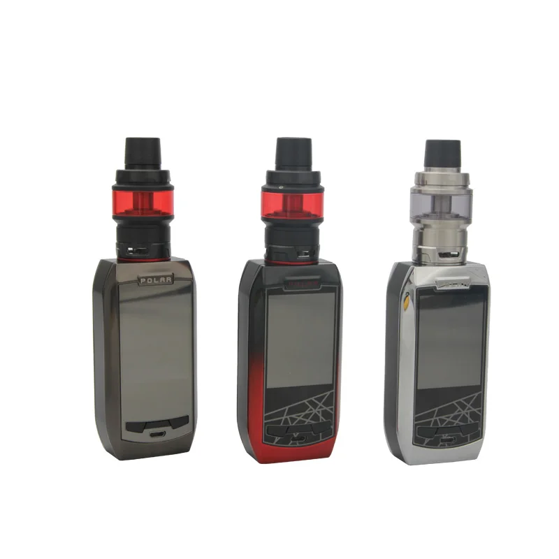 Оригинальный Vaporesso Polar Kit Vape 220 Вт TC Box Mod 6 5 мл Cascade Baby SE Tank GT сетка катушка Fit 18650