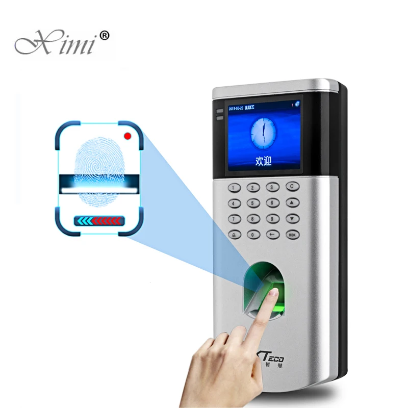

Cheap TCP/IP Biometric Fingerprint Access Control ZK F200 Color Screen Door Acceeess Control System And Time Attendance