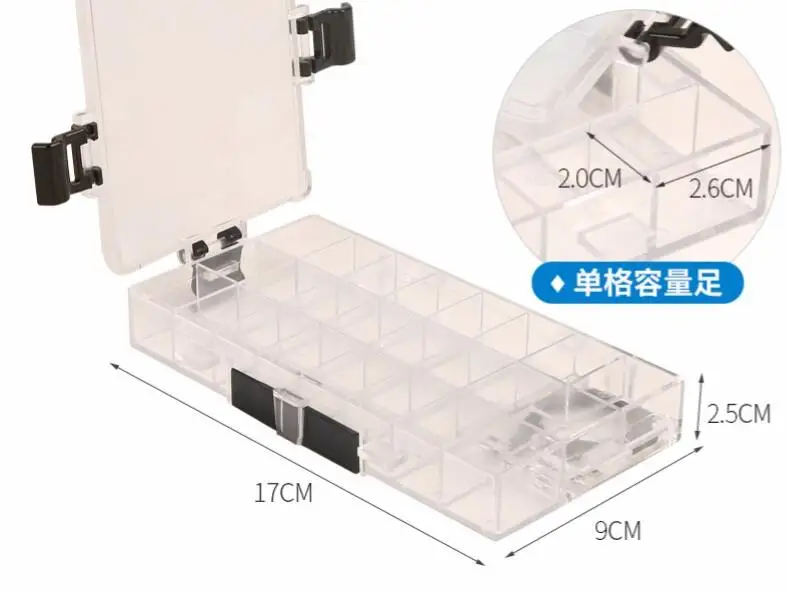 Товары для рукоделия Акварельная краска увлажняющая коробка портативная прозрачная пластиковая герметичная гуашь эскиз упаковочная коробка