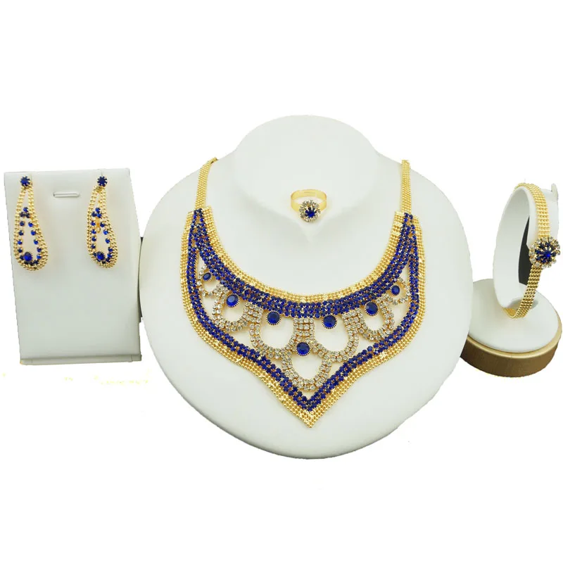 wedding jewelry sets dubai gold jewelry women necklace ...