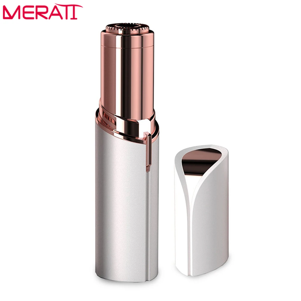 

Painless Cold Light Depilatory Electric Female Epilator Women Hair Removal Lipstick Type Hair Removing Device