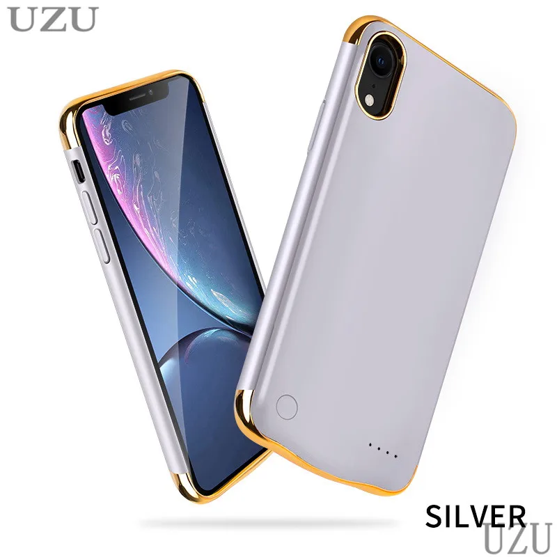 

High Capacity 6000 mah Battery Charger Case For iphone XS Max External Portable Wireless Charging Cover For iphone XS Max Luxury