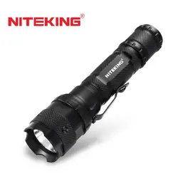 Niteking N40 CREE светодиодный тактический фонари Linterna Torch Light Охота вспышкой для 1x18650 или 2X16340 или 2xCR123 Батареи