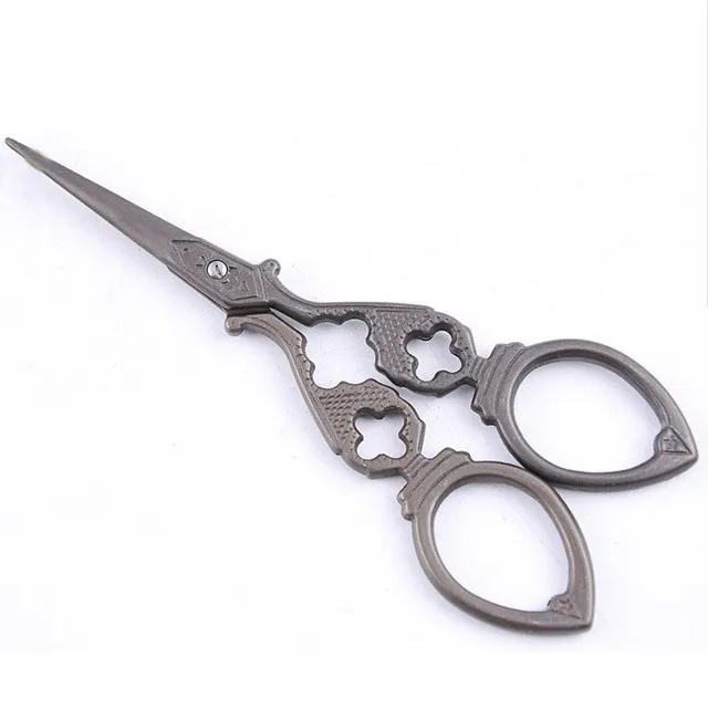 12 см ZAKKA вышивка крестиком Ретро Винтаж античный изысканные Швейные Портной scissor ремесленных DIY бытовые ткани с отделкой сдвига