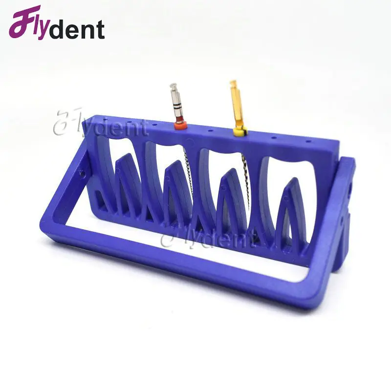 Dental Plastic Holder For Rotary K H R Files Measuring Instrument