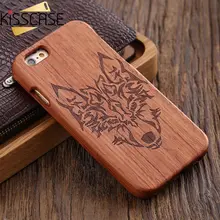 Kisscase Bamboo ca s e для iPhone 6 6 S plu S SE 5S ca s e натурального дерева 2 в 1 жесткий Защитный чехол для SAM S Унг S7 S6 S7 край