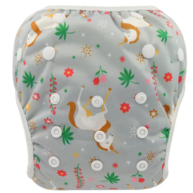 Eco-Friendly Reusable Adjustable Baby Swim Diaper - Soft, Breathable, and Waterproof Swimwear