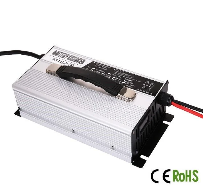 48v 50A fast charger speed charger quick 54.6v 58.4v 56v 61.6v for LTO li-ion Lithium titanate battery lifepo4 RV EV 2400w power (2)