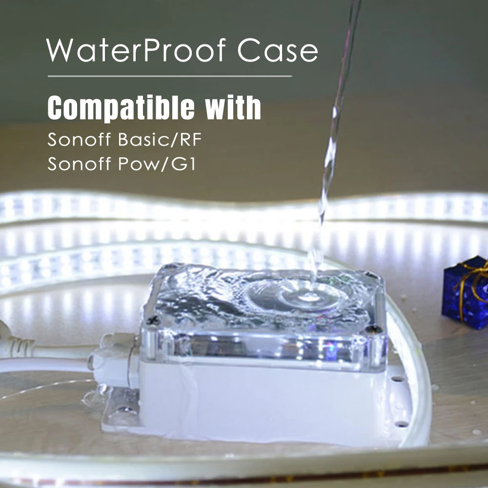 Водонепроницаемый чехол Sonoff IP66 для Wifi Switch Basic/RF/Pow/TH10/TH16 водостойкий корпус|Модули